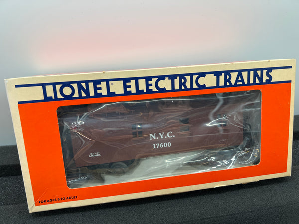 Lionel 6-17600 New York Central NYC woodsided caboose O SCALE NEW