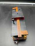 MTH PREMIER C-2129 Custom Weathered Whitewater Valley Railroad (INDIANA) Cabooe Red / Black O SCALE WEATHERED AS IS Like New limited
