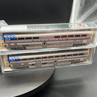 Kato 106-3507 Amtrak Superliner Passenger Car 4 Car Set Phase IV Set A2 N Scale