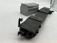 Lionel 6-51600 NYC Depressed-Center Flatcar With Generator Stator Load O SCALE Used Excellent