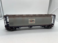 Atlas 6307-1 Kerr McGee Covered Hopper O SCALE Used Excellent Damaged Box weathered as is