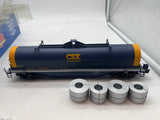 Atlas 3001702-1 CSX 42' Coil Steel Car O Scale Like New