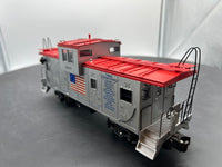 K-Line k613-7471 Spirit of 76 13 COLONIES SCALE EXTENDED VISION CABOOSE O SCALE Used Excellent AS IS