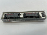 Kato 186-0106 Burlington 70' ACF Closed Side Covered Hopper (2-Pack) N8682 N SCALE Like New