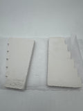 Monroe Models 961 WING WALLS INCLUDES RIGHT AND LEFT WALL ( UNPAINTED GYPSUM )O+S SCALE NEW