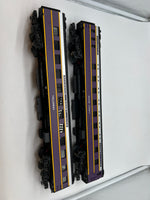 MTH Premier 20-6671 Atlantic Coast Line 2-Car 70' ABS Slpr/Diner Passenger Set - Smooth - ACL SLPR "Dillon County" DINER "Talladega" O SCALE Like New