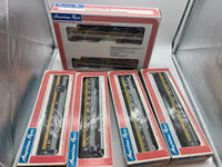 American Flyer 6-48102, 6-48900, 6-48901, 6-48902, 6-48903 Chesapeake Ohio C&O Passenger Train Set (Set of 5) PA-1 Diesel Locomotive and 4 passenger cars S Scale NEW