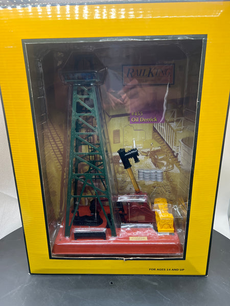 MTH Railking 30-90033 455 Oil Derrick layout accessory O Scale NEW