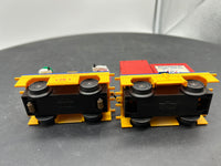 K-Line k-2625-01 Circus Transport Railroad Motorized Handcar and Trailer with Clowns O SCALE Like New