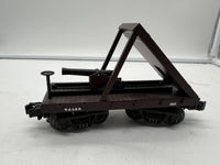 MTH Railking 30-7635 W.A.R.R. w/Cannon Car #1862. O SCALE Like New