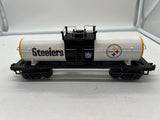 MTH Railking 30-40177B PITTSBURGH STEELERS TANK CAR O SCALE Like New