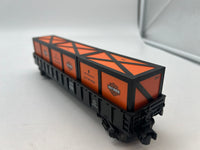 MTH Railking 30-72001 Harley-Davidson RailKing Gondola Car w/Crates O SCALE Used Excellent No Box