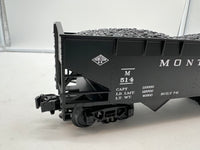 MTH Premier 20-97518 Montour - Coal Goes To War 2-Bay Offset Hopper Car 514 O SCALE NEW