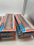 American Flyer Lionel 4-8150 4-9500 4-9501 4-9502 4-9503 Southern Pacific SP Daylight locomotive & Passenger Car set (5 Pieces) S SCALE Like New