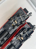 MTH Railking 30-6725 Southern Pacific 2-Car 60' Streamlined ABS Sleeper/Diner Passenger Set - Smooth Sided - SP Sleeper #10200, Diner #9001 O SCALE Like New