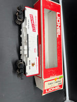 Lionel 6-9850  Budweiser beer billboard reefer O SCALE Used Excellent Damaged Box