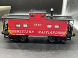 Lionel 6-83362 WESTERN MARYLAND NORTHEAST STYLE CABOOSE O SCALE Like New