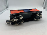 MTH Tinplate 11-70020 Orange/Blue  Box Car No. 2814 O Gauge - Tinplate O SCALE Like New No Box
