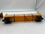 Lionel 6-16397 Milwaukee Road center I-beam flatcar with wood O scale NEW