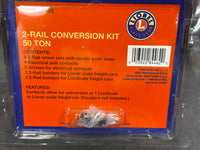 Lionel 6-84462 2-Rail Conversion Kit 50 Ton trucks O SCALE  NEW
