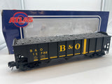 Atlas 910-2 BALTIMORE & OHIO B&O AAR 70 Ton 3-Bay Open Hopper TRAINMAN O Scale Like New