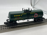 MTH Railking 30-7381 Hood's Dairy Modern Tank Car O SCALE Like New