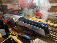 MTH Railking 30-1152-0  Reading 4-6-2 Crusader Steam Loco w/Whistle #118 QSI O SCALE Like New