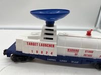 Lionel 6-19824 US Army #3470 target launcher O SCALE Used Excellent AS IS NO BALLOONS