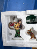Heritage Village Collection 58891 One Man Band and The Dancing Dog Heritage Village Like New