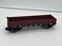 MTH Railking 30-72084 W.A.R.R. Gondola Car (19th Century) - W.A.R.R. O SCALE Like New