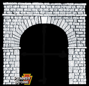 Scenic Express FL6161 PENNSYLVANIA RAILROAD PRR PENNSY SINGLE CUT BLOCK PORTAL limited O SCALE NEW