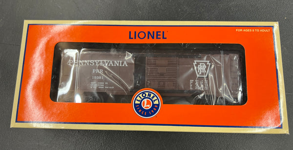 Lionel 6-39272 Pennsylvania Railroad PRR #19381 single door box car O scale NEW