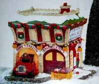 Department 56 Twas the Night Before Christmas Series 56.78103 Hoof and ladder Fire Station