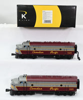 K-Line k-25181 CP F-7 Diesel A-A, both powered O SCALE NEW