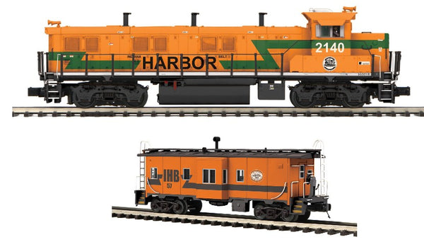 MTH 20-21700-1 Indiana Harbor Belt locomotive with 20-91774 IHB Caboose limited O Scale NEW