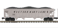 MTH Premier 20-92212F Western Maryland 4-Bay Hopper  #90038 O SCALE NEW