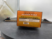 MTH Rugged Rails 33-2017-4 Santa Fe F-3 B Unit - Non-Powered . O SCALE Like New Damaged Box