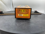 MTH Railking 30-74090 Pittsburgh Christmas RailKing Box Car O SCALE Like New Damaged Box