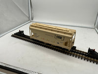 MTH Premier 20-97745 CSX O Scale Premier 2-Bay Centerflow Hopper Like New