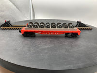 Lionel 6-19451 6262 wheel car post war celebration O SCALE Like New Damaged Box