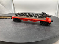 Lionel 6-19451 6262 wheel car post war celebration O SCALE Like New Damaged Box