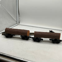 Lionel 6-82849 LOGGING DISCONNECT W/LOAD 2-PACK O SCALE NEW