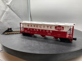 Atlas 828-1 O Trainman 3 bay ps-2 Hopper car. Union Carbide #5033 [ 3 rail]
