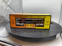 MTH Railking 30-76110 Iron City RailKing Flat Car w/40' Trailer O SCALE Like New Damaged Box