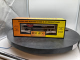 MTH Railking 30-76110 Iron City RailKing Flat Car w/40' Trailer O SCALE Like New Damaged Box