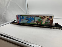 MTH Premier 20-93755 Union Pacific Premier 50 Dbl. Door Plugged Boxcar Road: 1944 . Marines Military O SCALE NEW IND