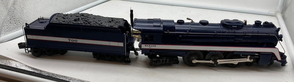 Lionel 6-18046 Wabash Hudson 4-6-4 steam locomotive and tender #700 TMCC O SCALE Like New