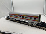 Lionel 6-29093 Santa Fe red stripe 1 car passenger O SCALE Like New