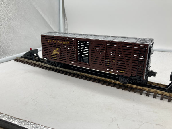 K-Line K763-2111Union Pacific Classic Stock Car O SCALE NEW