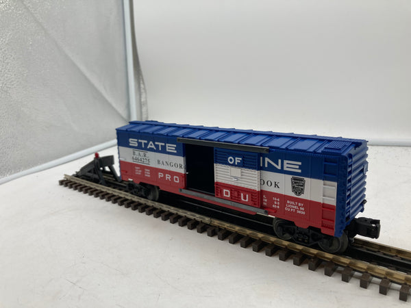 Lionel 6-19273 State of Maine boxcar 6464 series O scale Like New